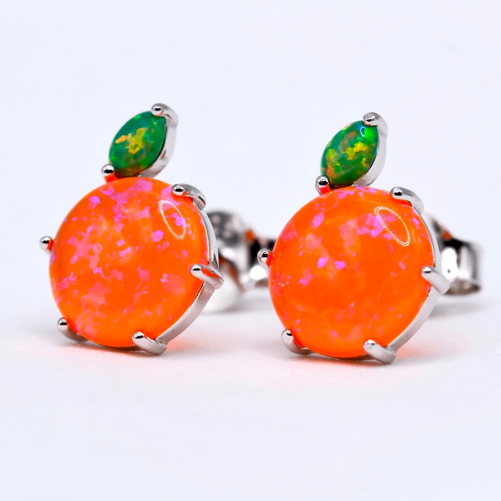 tangarine earrings